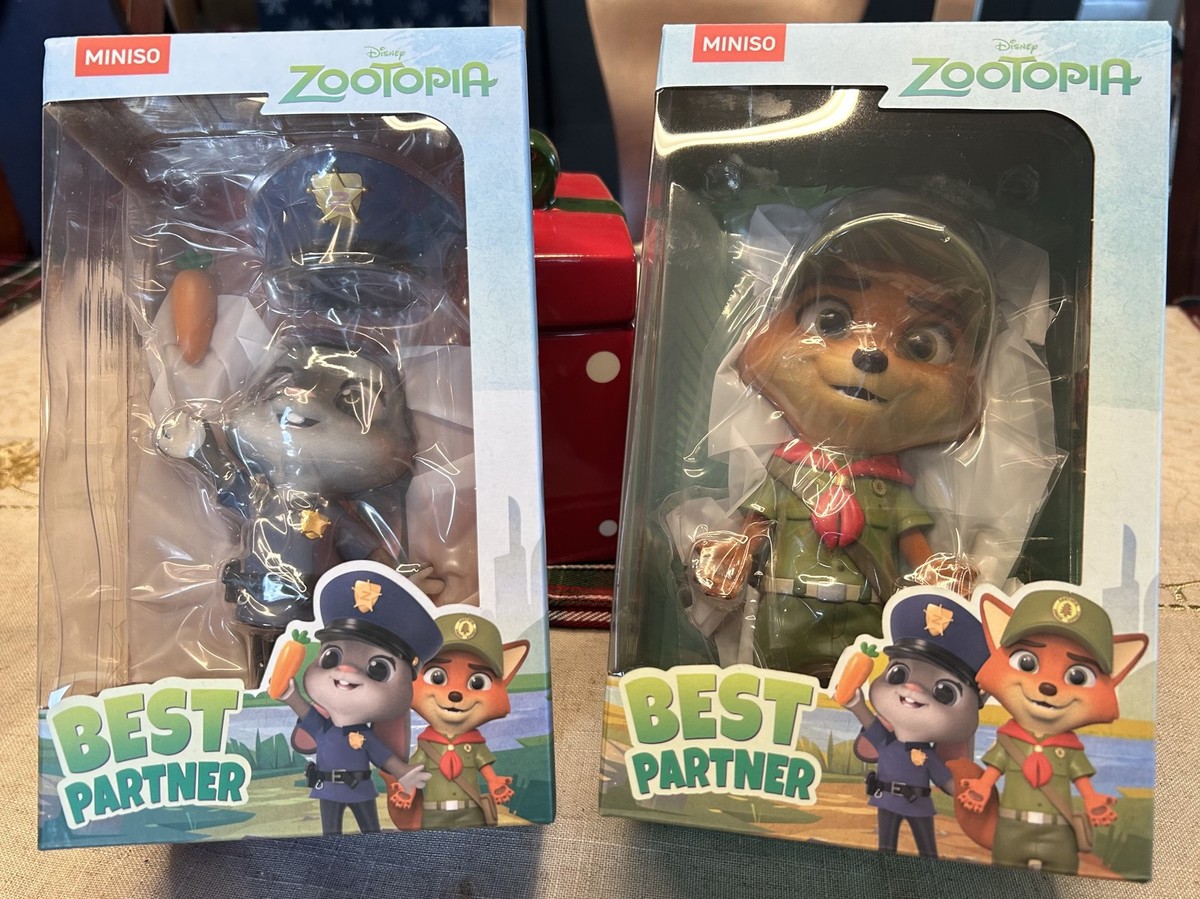 Disney Zootopia Best Partner Figures Judy Hopps & Nick Wilde 8