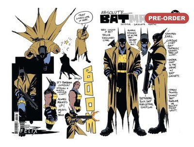 ABSOLUTE BATMAN #24 FELIX COMIC ART NICK DRAGOTTA CARDSTOCK EXCLUSIVE PRESALE