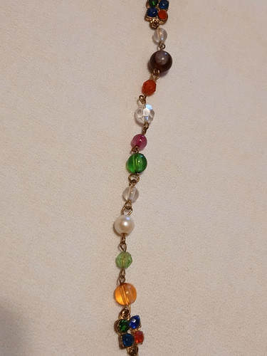 Collar Rosario Multi Piedras Preciosas Cristianismo Católico Religioso - Imagen 5 de 7