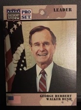 George Herbert Walker Bush - 1991 Pro Set Desert Storm #79