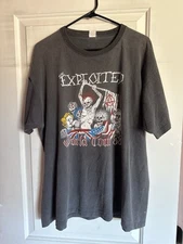 Exploited 1980s World Tour T Shirt Reprint Gift For Men Women  AN52408