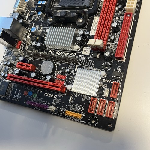 Biostar A960D+ Mainboard Ver.6.2 AMD 760G Micro ATX AM3 AM3+ - Afbeelding 3 van 11