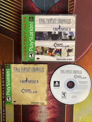 Final Fantasy Chronicles MISSING DISC 1 Ps1 Playstation 1 Disc 2 & Manual