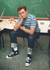 1997 Conan O'Brien Milk Mustache Promo Postcard 4x6 Tower Records