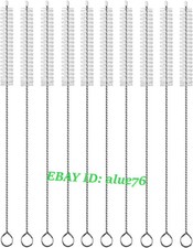 Extra Long Straw Cleaner Brush 12in, Wide 12mm Pipe Cleaner for Bottle Cup 10Pk
