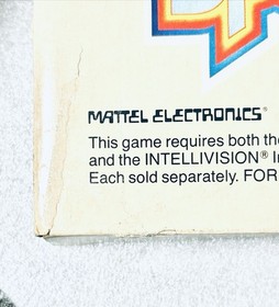 Space Spartans (Intellivision, 1982) TESTED CIB