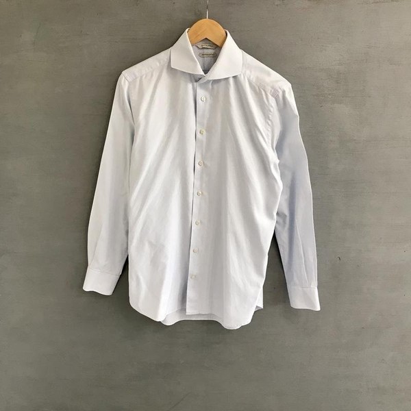 Men Suitsupply Shirt Blue Cotton 40 /L / 48 #1V10