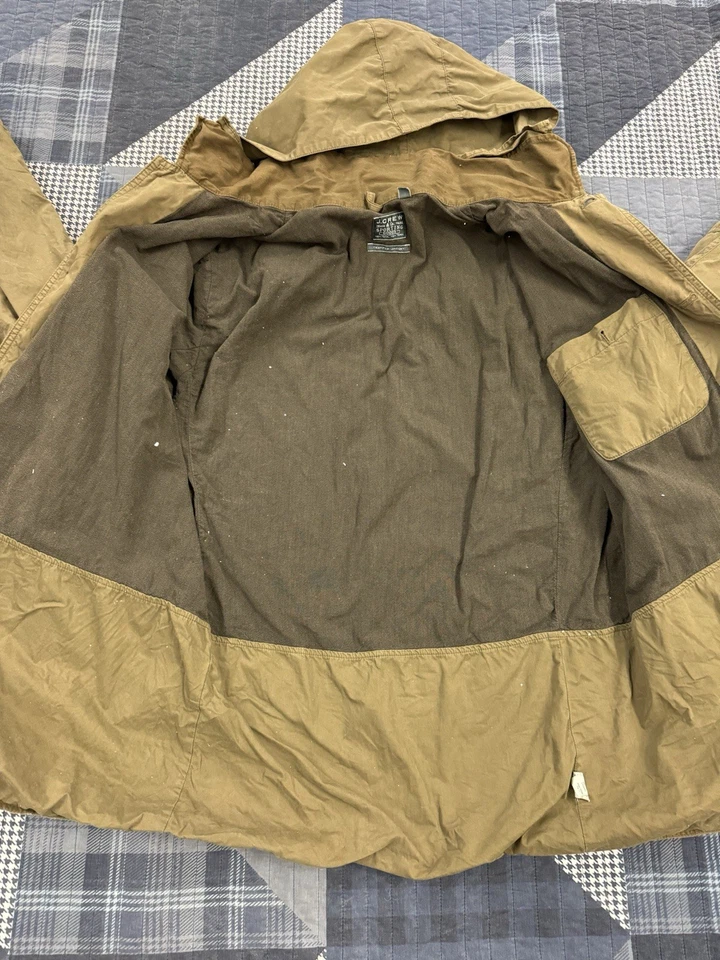 Vintage años 90 J. Abrigo de caza Crew Military New York Sorting Goods para hombre talla XLT Foto 2 de 4