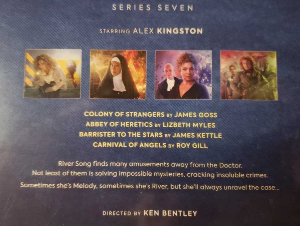 DOCTOR WHO: THE DIARY OF RIVER SONG SERIES 7 BIG FINISH CD Weeping Angels NEW - Image 4 of 4