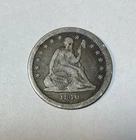 1840-O Seated Liberty Quarter Fine Minor Blemishes VALUE PRICED