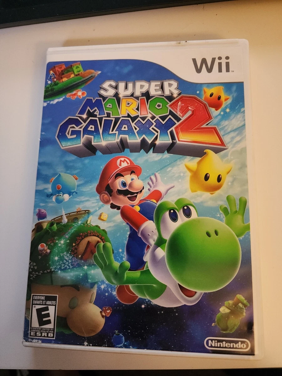 Nintendo Super Mario Galaxy 2 Wii Game With Case eBay