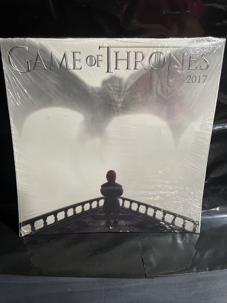 Game of Thrones Calendar 2017 NIP Sealed HBO DirecTV Employee