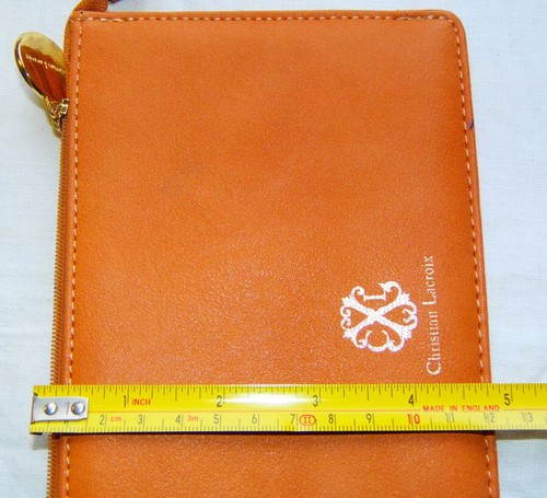 Christian Lacroix Light Tan Wallet Wristlet ~ Size 17.5 x 12cm - Picture 8 of 8