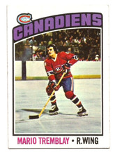 1976-77 Topps Canadiens Mario Tremblay Hockey Card #97