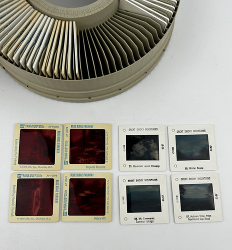 Great Smoky Mountain National Park Blue Ridge Pkwy Slides & Carousel 90 ...