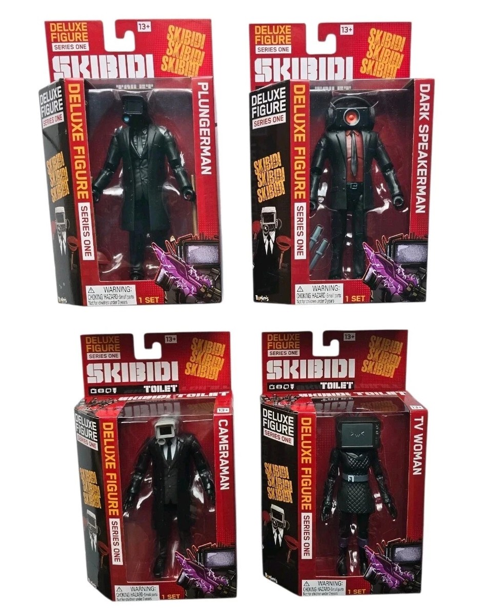 Skibidi Toilet Set of 4 6
