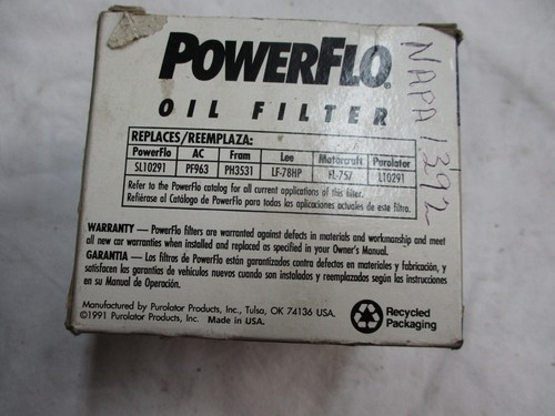 Fram PH3593A PowerFlo SL10291; GrandPrix PH2865 LOT OF 3 - Bild 2 von 7