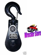 15 Ton Snatch Block W 10 Pulley Wheel - Wrecker Tow Truck Crane Equipment