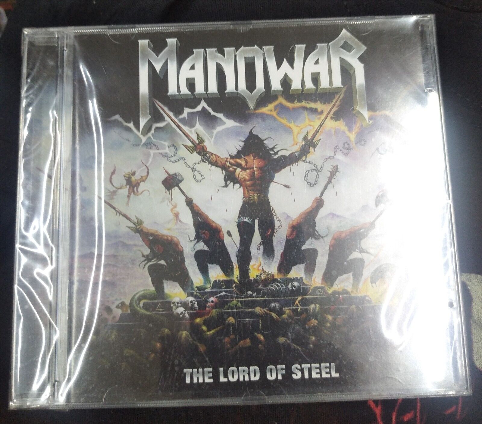 MANOWAR - The Lord of Steel, 1st EU Edition CD 2012, (Magic Circle), SEALED