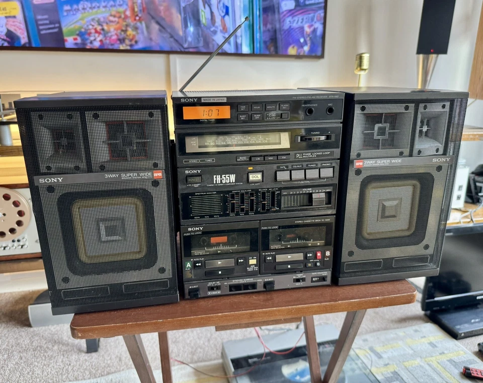 ** Sony FH-55W 1986 Compact Stereo ** - Image 3 of 4