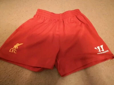 Liverpool Football Shorts Home Soccer Boys 2/3 Years Warrior - Image 1 of 4