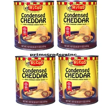 Ricos Condensed Cheddar Cheese Sauce 107 oz. 4 Pack