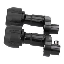 Motorcycle Frame Sliders 2pcs Guard 2pcs Motorcycle Guard Anti Fall Black Fit...