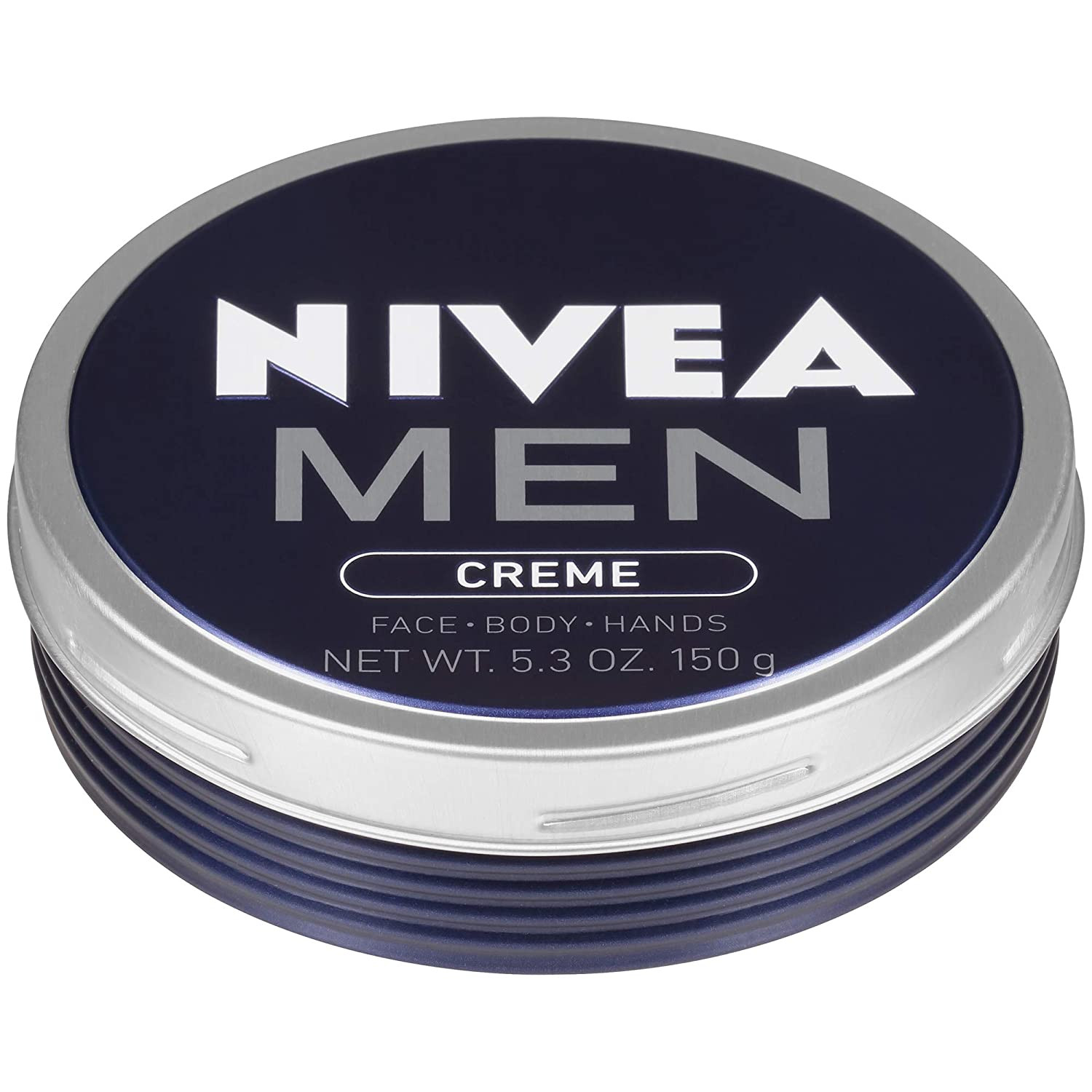 Creme - Multipurpose Cream for Men - Face Hand and Body Lotion - 5.3 Oz. Tin