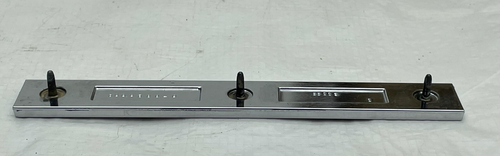 1968-1972 GMC Sierra Grande Glovebox Emblem Woodgrain Dash Ornament Trim Molding - Picture 9 of 13