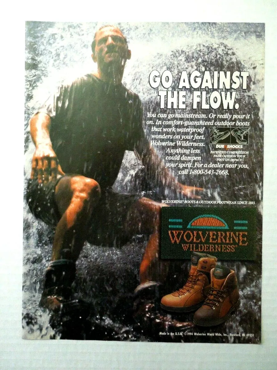 Wolverine top wilderness boots