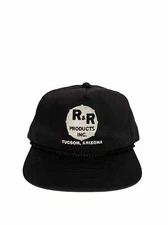 Vintage 80’s Puff Print R&R Products Inc Tucson Arizona Snapback Trucker Hat
