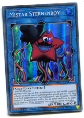 Yu-Gi-Oh! Mistar Sternenboy Super Rare COTD-DESE3