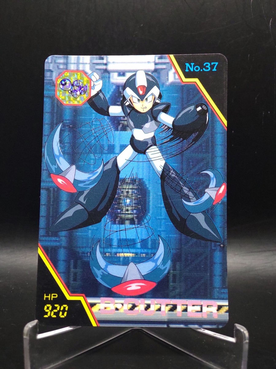 37 Rockman X 1995 ROCMAN X card JAPAN Anime vintage CAPCOM TCG
