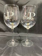 Set of 2 ~ Chef & Sommelier Monogrammed P Tul...