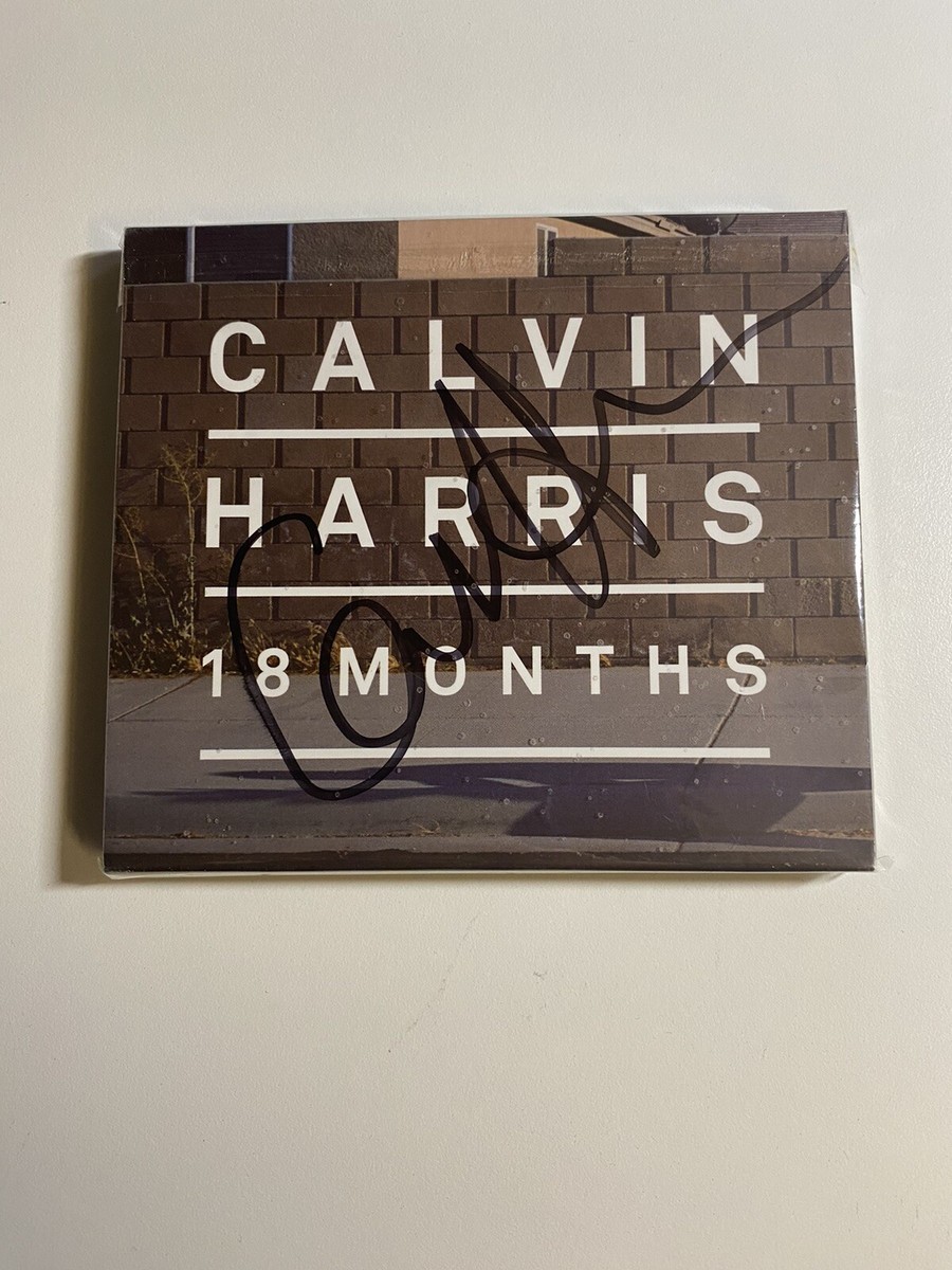 Calvin Harris - 18 Months signed cd | eBay