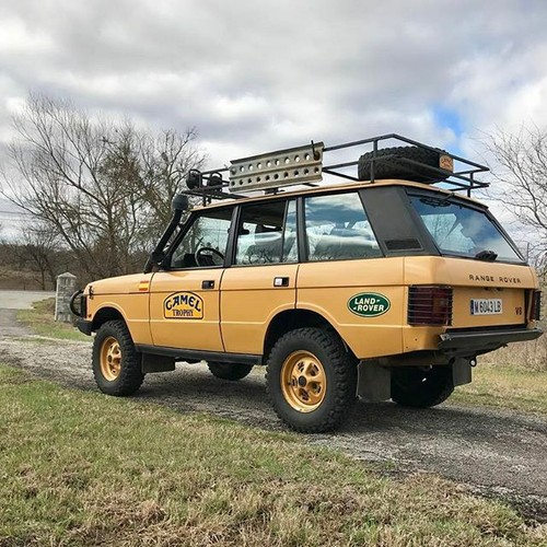 Modell Auto 1:43 ALMOST REAL Range Rover Camel Trophy 1982 Modell Statisch - Picture 9 of 9