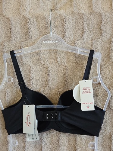 Sujetador Triumph Body Make Up Soft Touch WP en negro talla 34B nuevo con etiquetas - Imagen 9 de 19