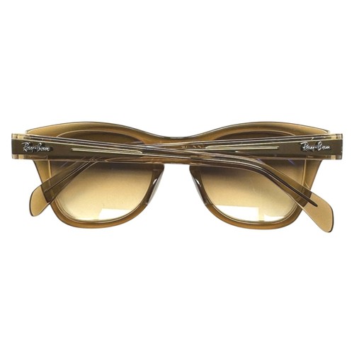 Ray-Ban RB 0707S 6640/51 Sonnenbrille Crystal hellbraune Glasgläser 50 mm mit Etui - Bild 4 von 9