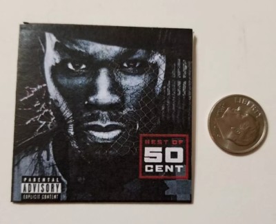 Miniature 1/6 record album Rap Rapper Hip Hop action figure 50 cent Best of | eBay