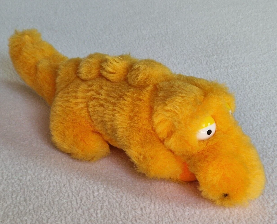 Marke Kuscheltiere:  Plüschtier Saurier Krokodil -  27 cm lang - Vintage 90er J.