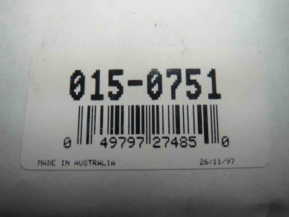 Juego de lavadora de empuje STD para Mazda 015-0751 Hecho en Australia por ACL - ¡Envío rápido! Foto 4 de 4