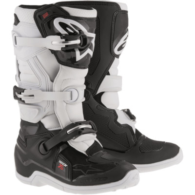 Alpinestars Tech 7s YOUTH KIDS MX Motocross Stiefel (schwarz/weiß)