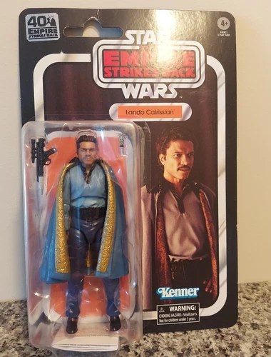 Hasbro Star Wars The Black Series 40th Anniversary Lando Calrissian 6" Action...