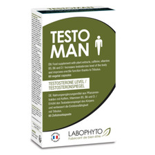 Testo MAN (60 tabs) erhöht den Testosteronspiegel