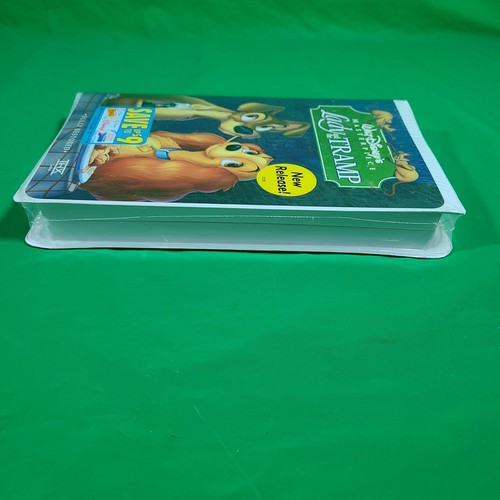 Walt Disney VHS Masterpiece Collection Lady and the Tramp Factory Sealed New - Picture 5 of 7