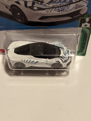 2023 Hot Wheels AUTOMOBILI PININFARINA BATTISTA 5/10 HW Green Speed 108/250 Car - Picture 6 of 7