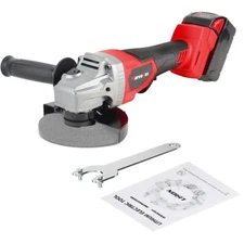 Cordless 4-1/2" Power Angle Grinder for Milwaukee 18V Battery Brushless 11000RPM
