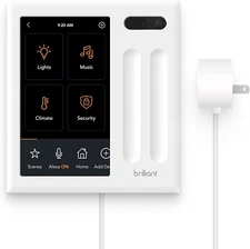 New Brilliant Smart Home Control Plug-In Panel Built In Alexa Google RING $449