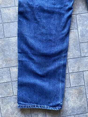 Carhartt B154 PRW Men’s 34x32 Blue Denim Double Knee Pants - Picture 15 of 19
