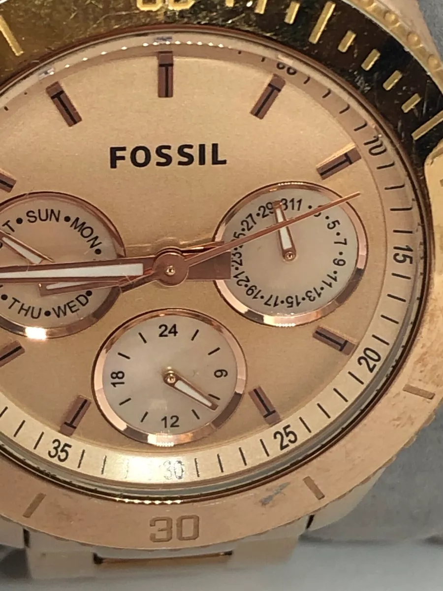 Fossil es2859 hotsell rose gold